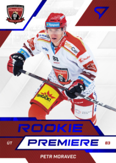 Petr Moravec Hradec Kralove Tipsport ELH 2022/23 SportZoo 2. serie Rookie Premiere /149 #RP-16